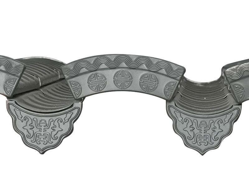 알루미늄 마그네슘 망간 hui 스타일 골동품 인디고 금속 루핑 타일