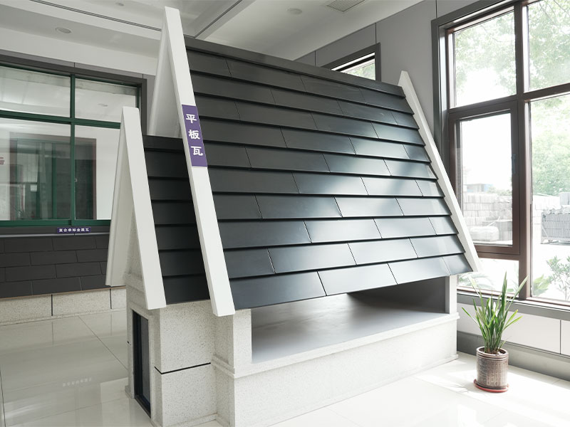 알루미늄 마그네슘 망간 평평한 금속 지붕 타일