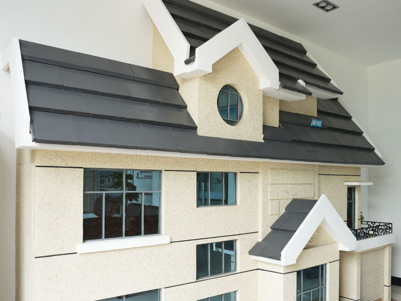 알루미늄 마그네슘 망간 평평한 금속 지붕 타일