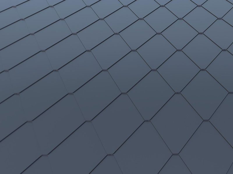 알루미늄 마그네슘 망간 복합 다이아몬드 모양의 금속 지붕 타일