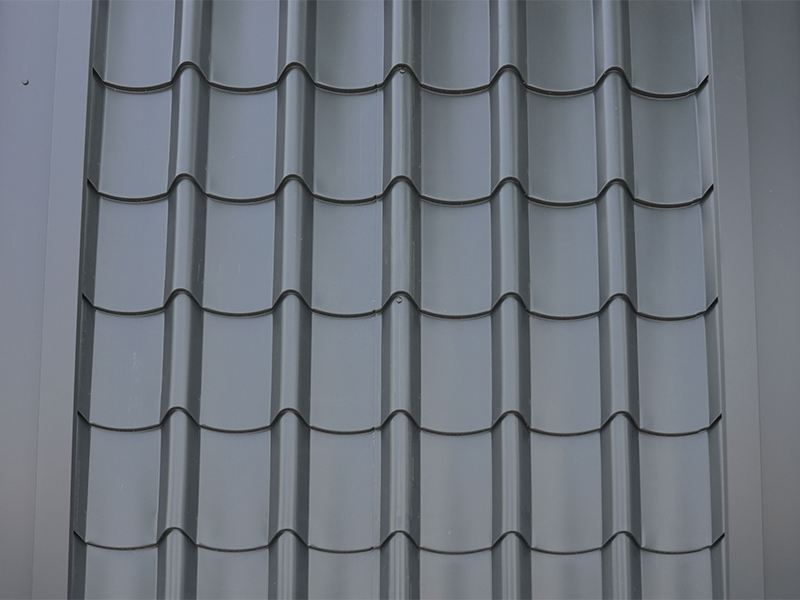 알루미늄 마그네슘 망간 원피스 대나무 관절 금속 지붕 타일