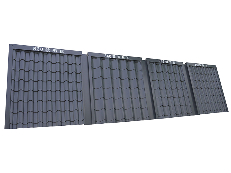 알루미늄 마그네슘 망간 원피스 골동품 금속 지붕 타일